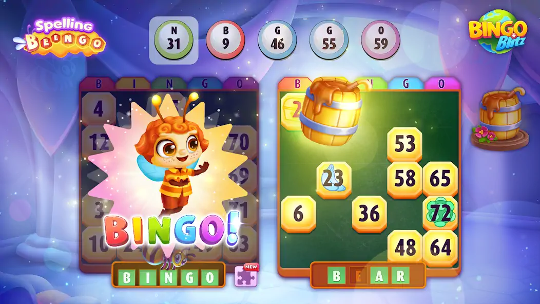 Скачать Bingo Blitz™️ - бинго онлайн [Взлом Много денег] APK на Андроид