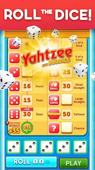 Скачать YAHTZEE® with Buddies [Взлом Бесконечные монеты] APK на Андроид