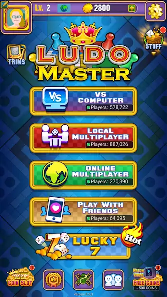 Скачать Ludo Master™ - Ludo Board Game [Взлом Бесконечные деньги] APK на Андроид