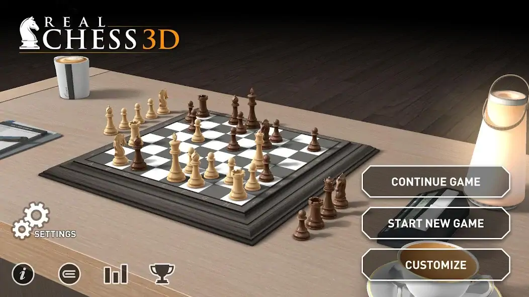 Скачать Real Chess 3D [Взлом Бесконечные монеты] APK на Андроид