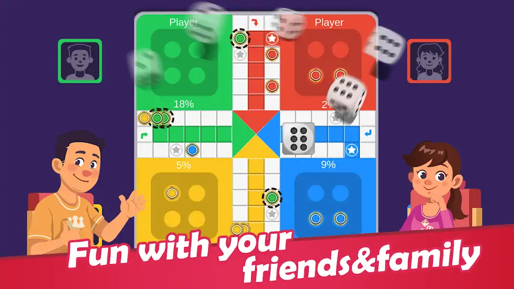 Скачать Ludo Lite-Offline Board Game [Взлом Бесконечные деньги] APK на Андроид