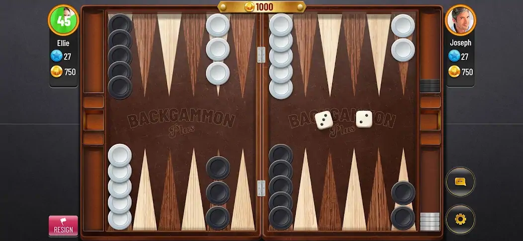 Скачать Backgammon Plus [Взлом Много денег] APK на Андроид