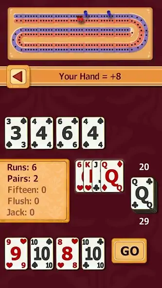 Скачать Cribbage [Взлом Бесконечные деньги] APK на Андроид