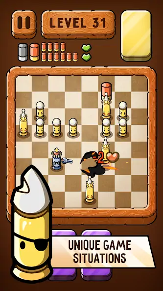 Скачать Bullet Chess: Шах и Мат [Взлом Много монет] APK на Андроид