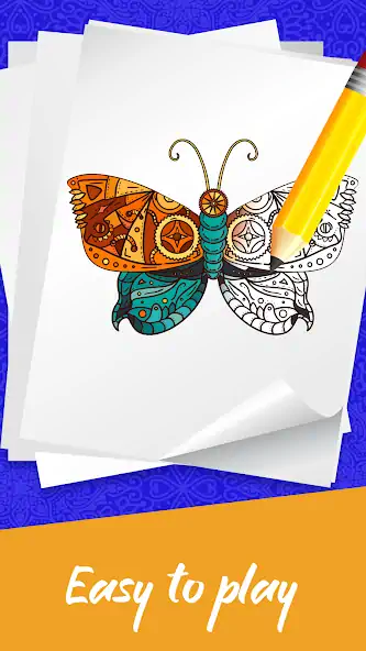 Скачать Mandala Coloring Book Game [Взлом Бесконечные монеты] APK на Андроид