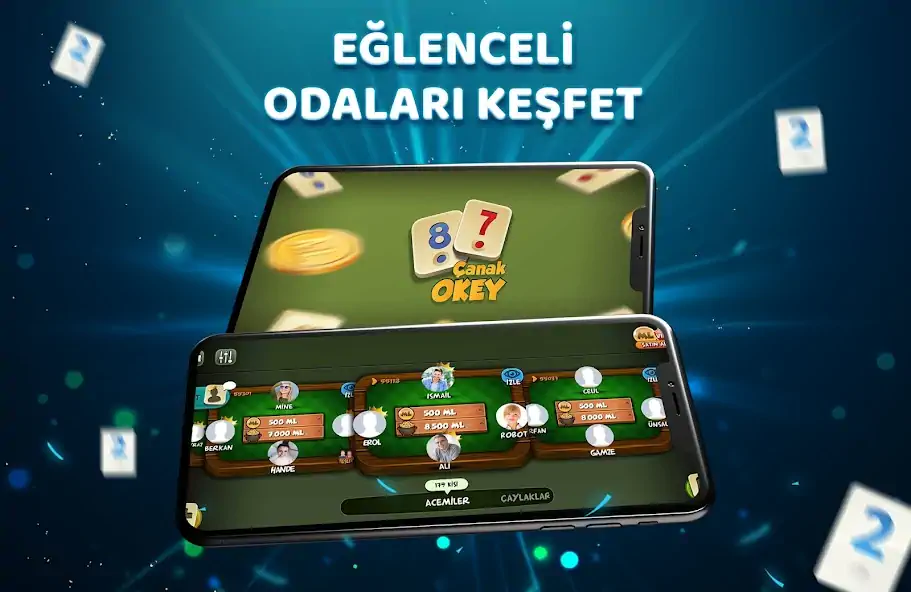 Скачать Çanak Okey [Взлом Бесконечные монеты] APK на Андроид