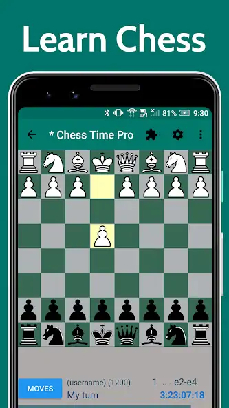 Скачать Chess Time - Multiplayer Chess [Взлом Много монет] APK на Андроид