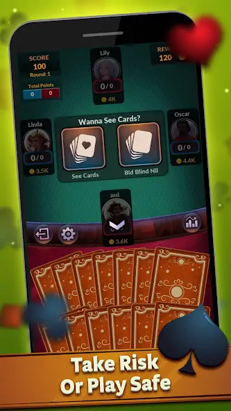 Скачать Spades - Пики Офлайн [Взлом Бесконечные монеты] APK на Андроид