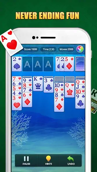 Скачать Solitaire Puzzle : Card Jigsaw [Взлом Много денег] APK на Андроид