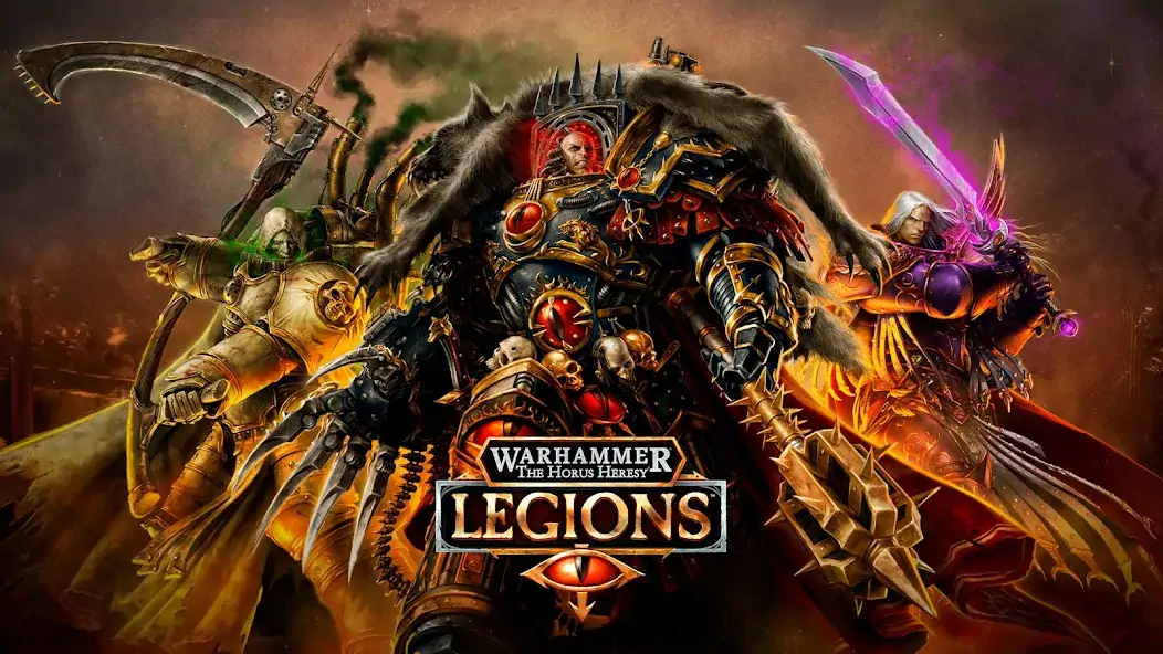 Скачать Warhammer Horus Heresy Legions [Взлом Бесконечные монеты] APK на Андроид