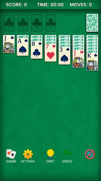 Скачать Klondike Solitaire [Взлом Бесконечные деньги] APK на Андроид