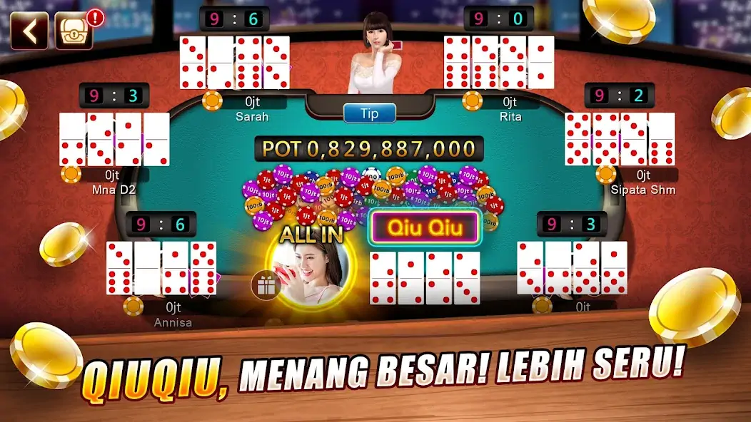 Скачать LUXY Domino Gaple QiuQiu Poker [Взлом Много денег] APK на Андроид