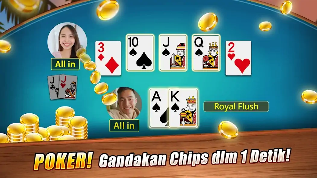 Скачать LUXY Domino Gaple QiuQiu Poker [Взлом Много денег] APK на Андроид