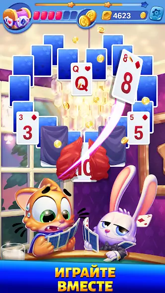 Скачать Solitaire Showtime [Взлом Много монет] APK на Андроид