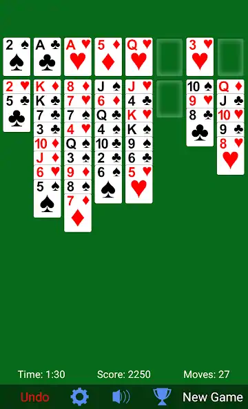 Скачать FreeCell Solitaire [Взлом Много монет] APK на Андроид