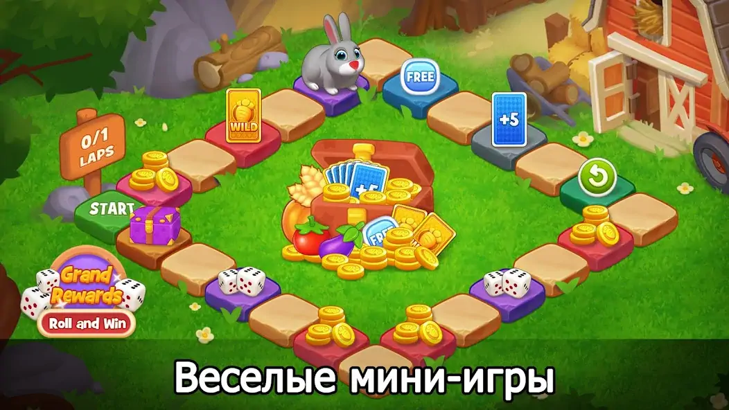 Скачать Solitaire Farm: карточные игры [Взлом Бесконечные монеты] APK на Андроид