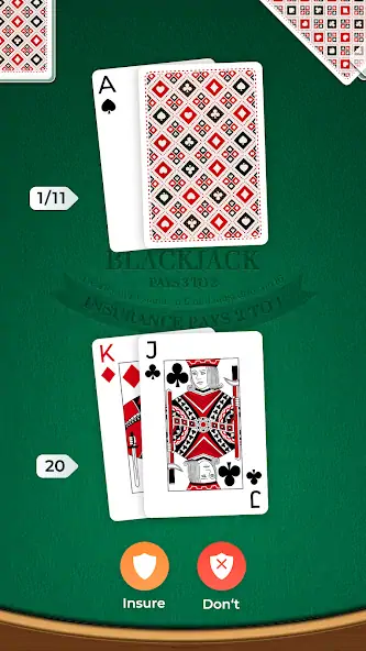 Скачать Blackjack [Взлом Бесконечные монеты] APK на Андроид