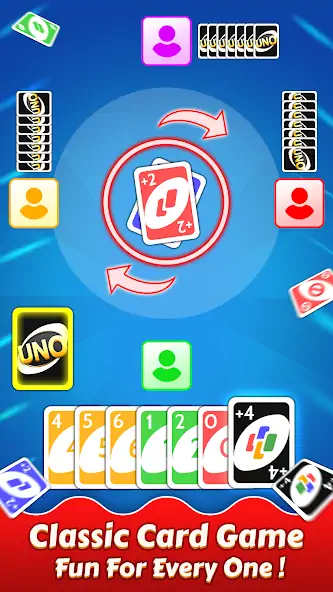 Скачать Uno - Party Card Game [Взлом Много денег] APK на Андроид