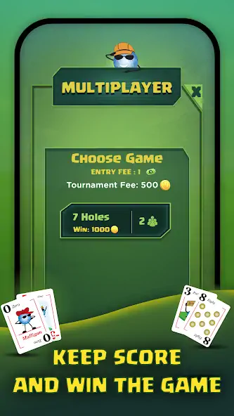 Скачать Play Nine: Golf Card Game [Взлом Много монет] APK на Андроид