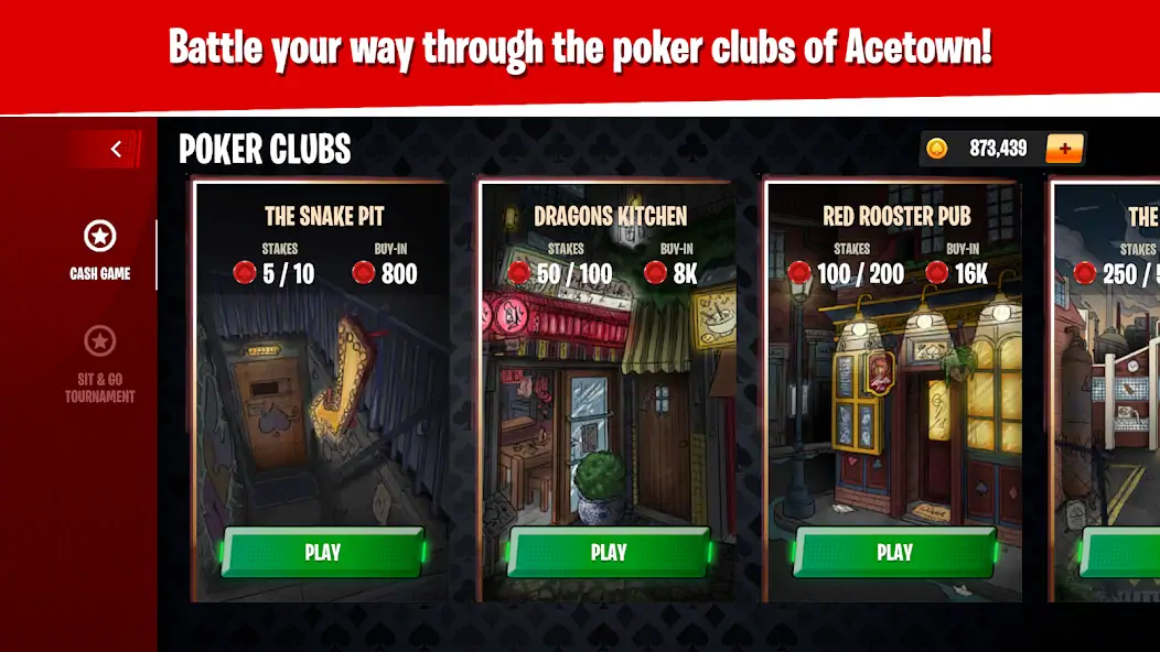 Скачать GamePoint PokerClub [Взлом Много денег] APK на Андроид