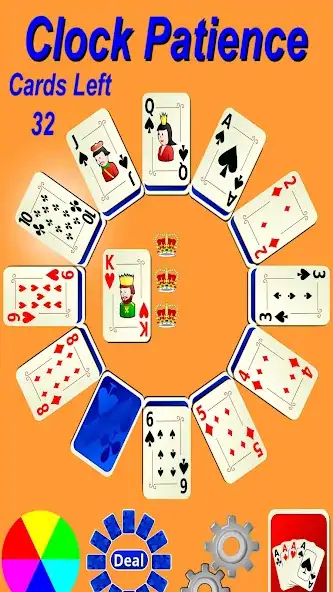 Скачать Clock Patience Solitaire [Взлом Много денег] APK на Андроид