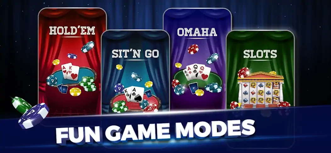 Скачать Velo Poker - Texas Holdem Game [Взлом Много денег] APK на Андроид