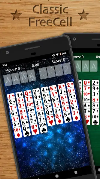 Скачать FreeCell Solitaire Classic [Взлом Много денег] APK на Андроид