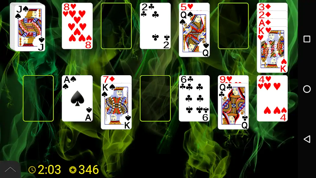 Скачать All In a Row Solitaire [Взлом Много монет] APK на Андроид