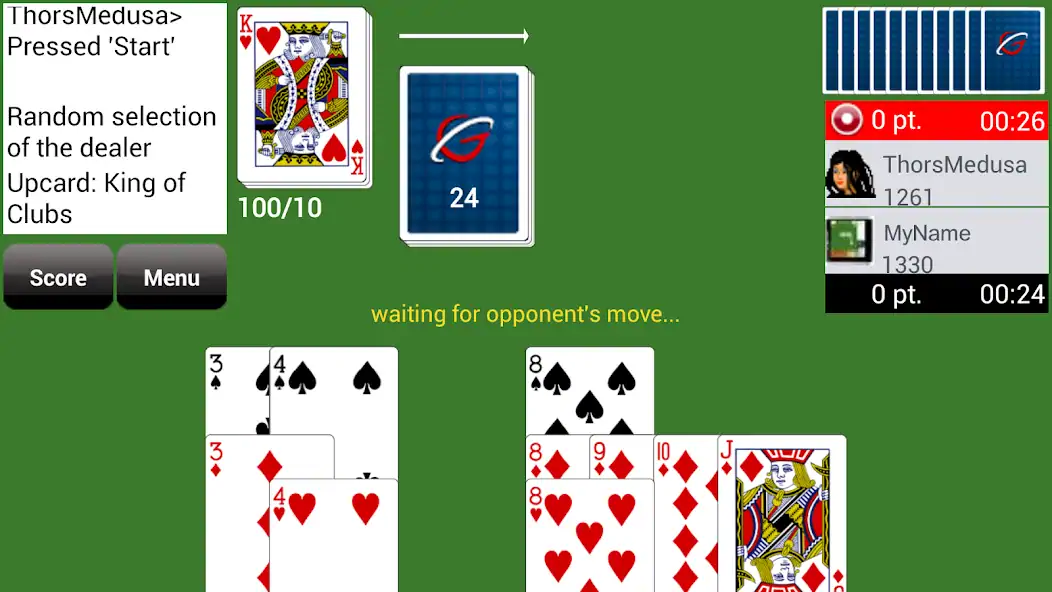 Скачать Gin Rummy GC Online [Взлом Много монет] APK на Андроид