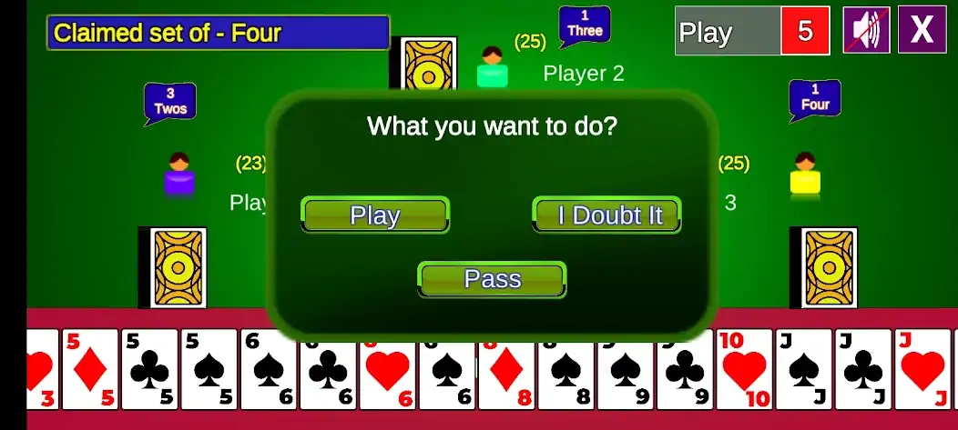 Скачать Bluff Card Game [Взлом Бесконечные монеты] APK на Андроид