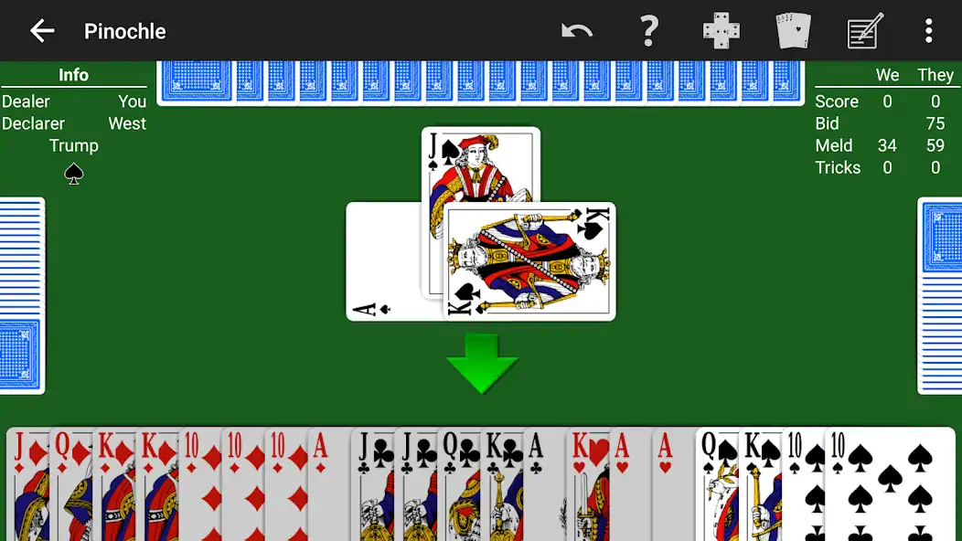 Скачать Pinochle - Expert AI [Взлом Бесконечные деньги] APK на Андроид