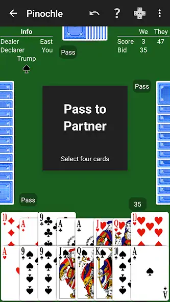 Скачать Pinochle - Expert AI [Взлом Бесконечные деньги] APK на Андроид