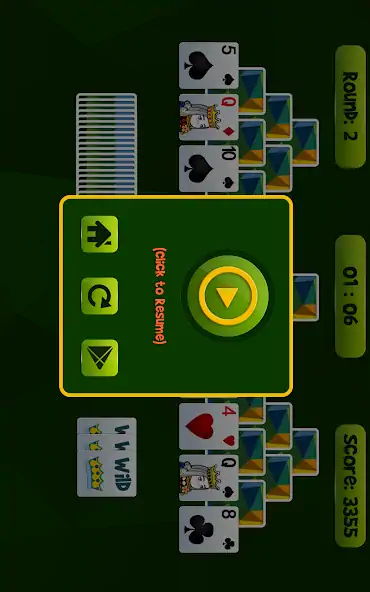 Скачать TriPeaks Solitaire [Взлом Бесконечные монеты] APK на Андроид