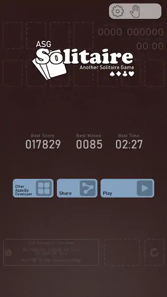 Скачать Solitaire - ASG [Взлом Бесконечные монеты] APK на Андроид
