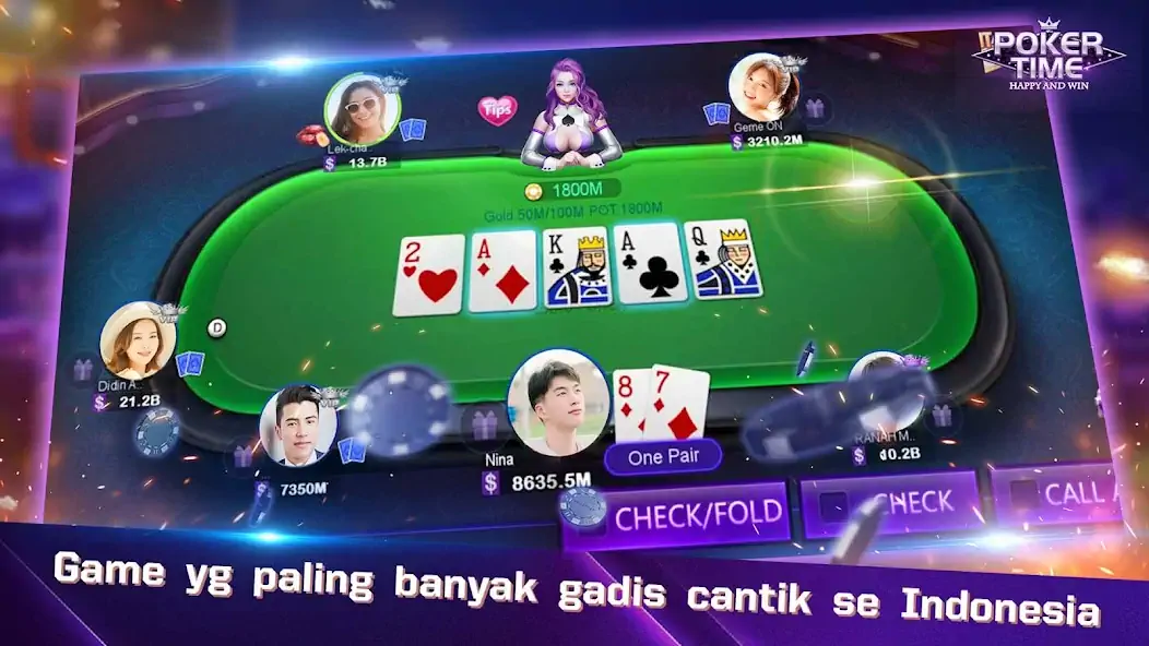 Скачать Poker Time- Pulsa Texas Holdem [Взлом Много денег] APK на Андроид