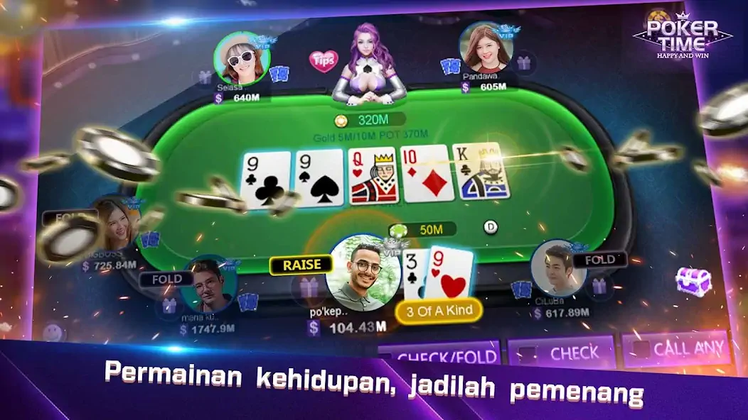 Скачать Poker Time- Pulsa Texas Holdem [Взлом Много денег] APK на Андроид