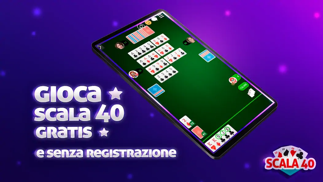 Скачать Scala 40 Online - Gioco Carte [Взлом Много монет] APK на Андроид