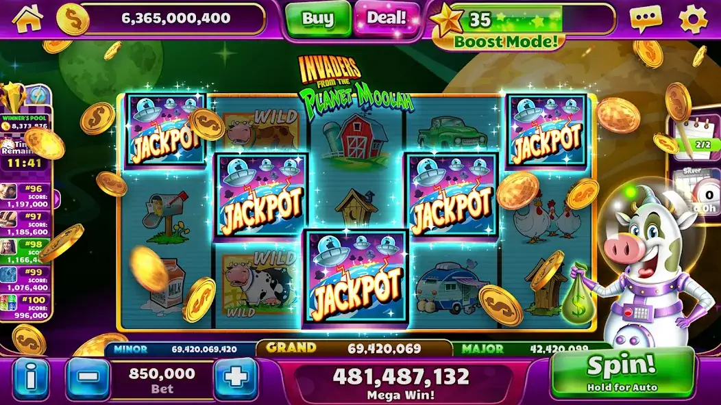 Скачать Jackpot Party Игровые Автоматы [Взлом Бесконечные монеты] APK на Андроид