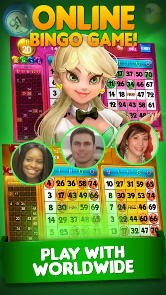 Скачать Bingo City 75: Bingo & Slots [Взлом Много денег] APK на Андроид
