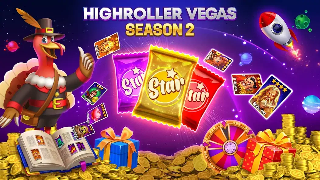 Скачать HighRoller Vegas: Casino Slots [Взлом Бесконечные деньги] APK на Андроид