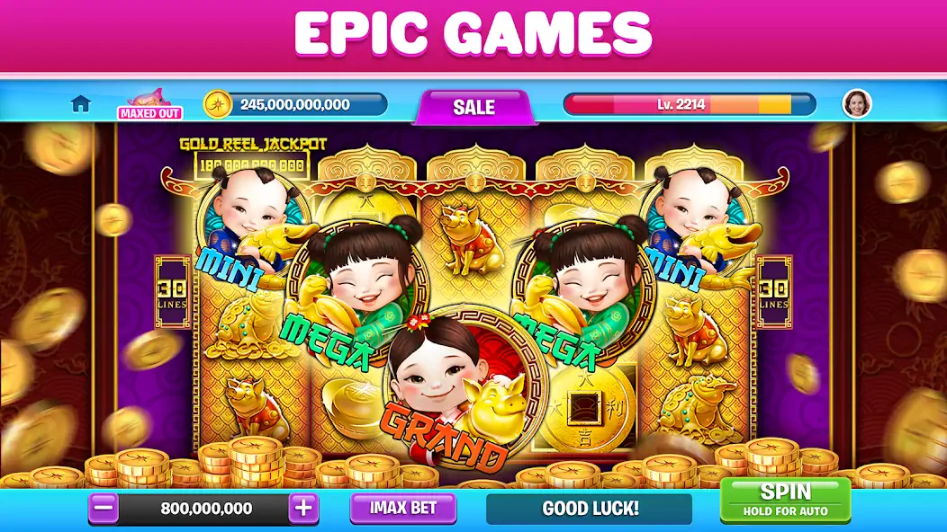 Скачать Jackpotjoy Slots: казино 777 [Взлом Много денег] APK на Андроид