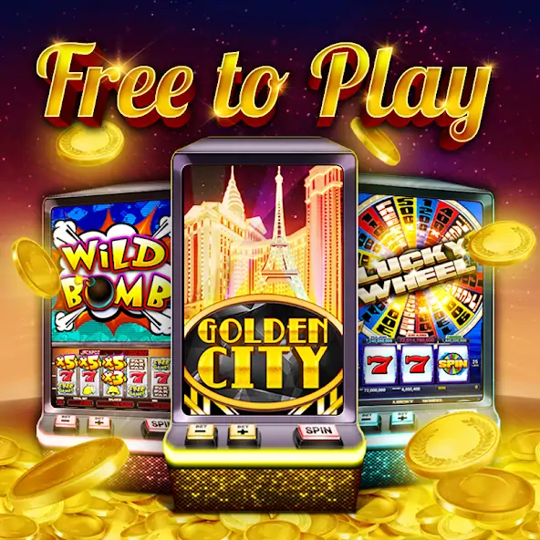 Скачать Golden City Casino [Взлом Бесконечные деньги] APK на Андроид