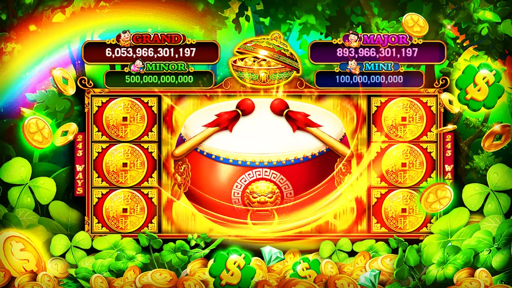 Скачать Jackpot Boom Casino Slot Games [Взлом Бесконечные монеты] APK на Андроид