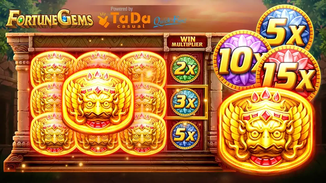Скачать Slot Fortune Gems - TaDa Games [Взлом Бесконечные деньги] APK на Андроид