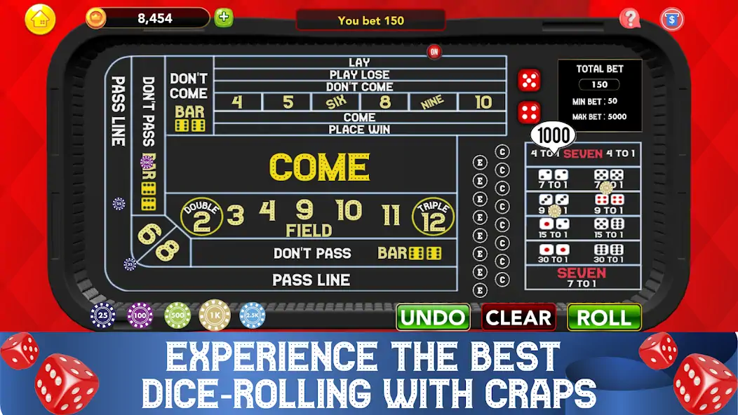 Скачать Craps - Casino Craps Trainer [Взлом Бесконечные деньги] APK на Андроид