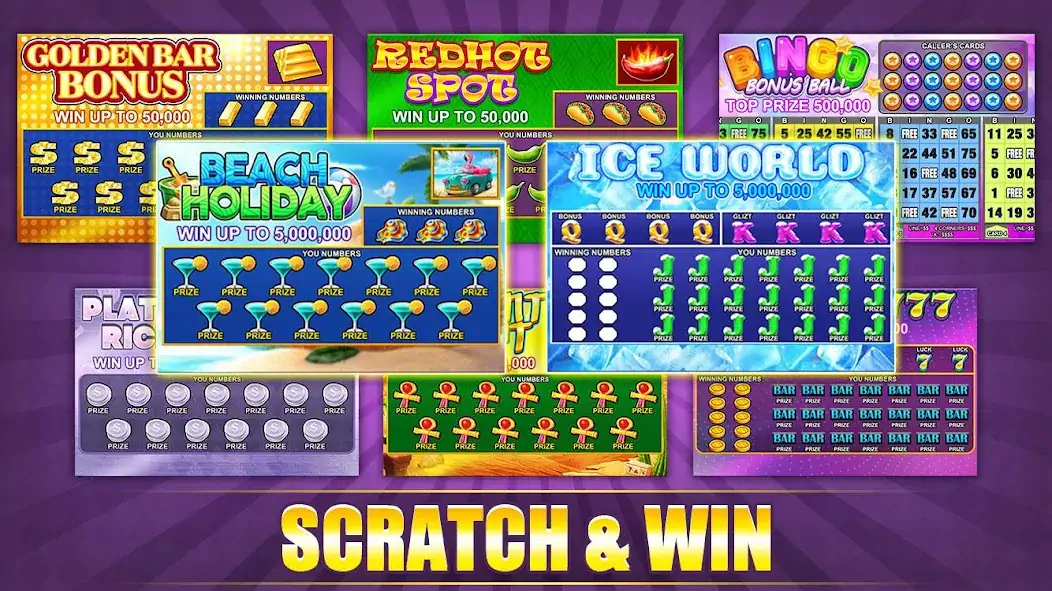 Скачать Lottery - Scratch Off Ticket [Взлом Много денег] APK на Андроид