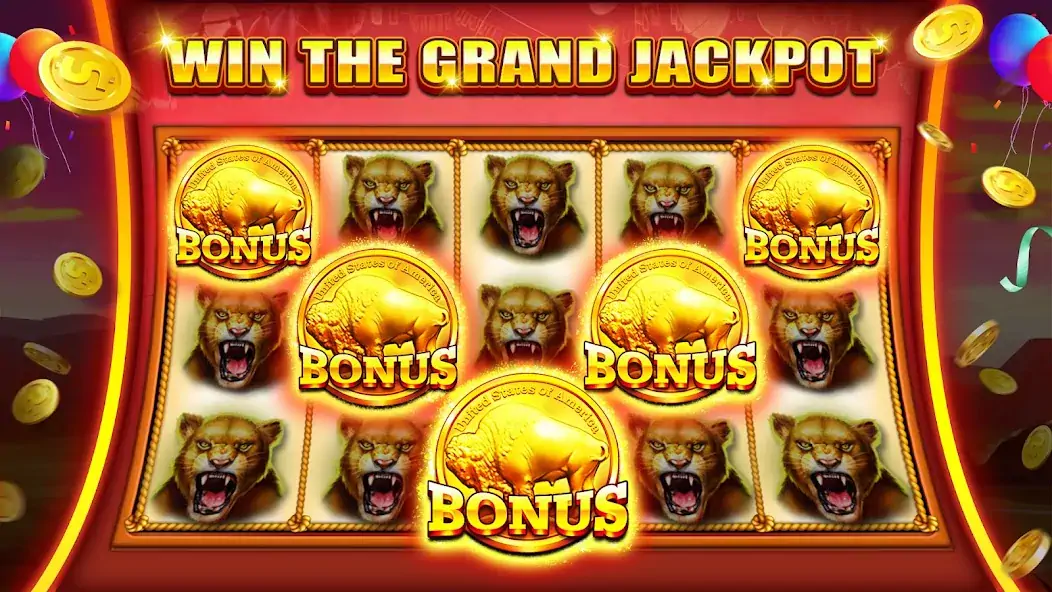 Скачать Jackpot Crazy-Vegas Cash Slots [Взлом Бесконечные монеты] APK на Андроид