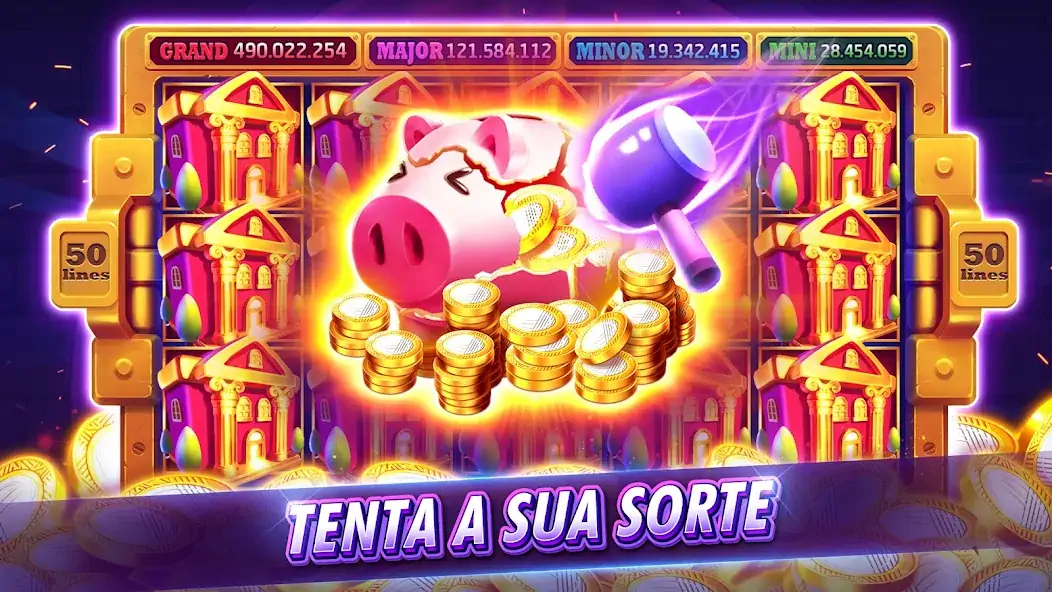 Скачать Slots Mania:Caça-níqueis [Взлом Много монет] APK на Андроид