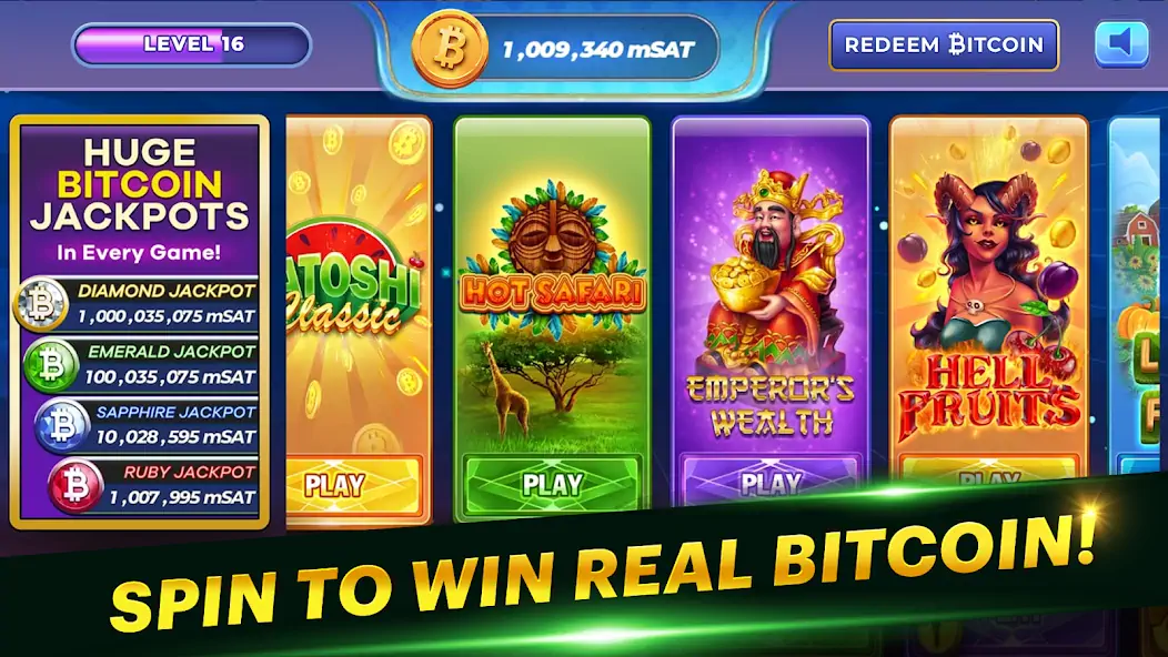 Скачать Satoshi Millions. Win Bitcoin [Взлом Бесконечные деньги] APK на Андроид