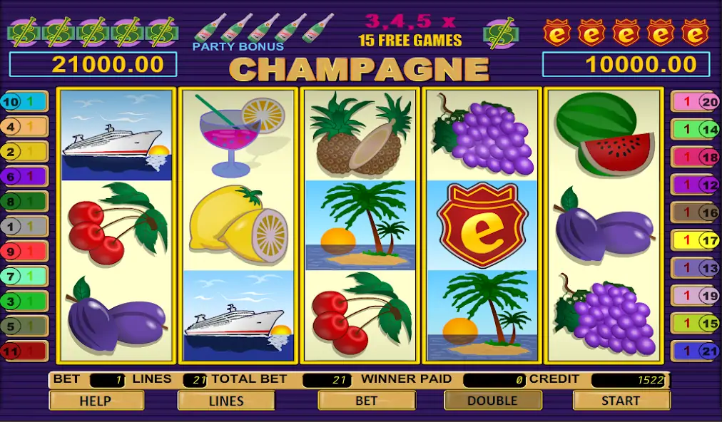 Скачать Champagne Slot [Взлом Много монет] APK на Андроид